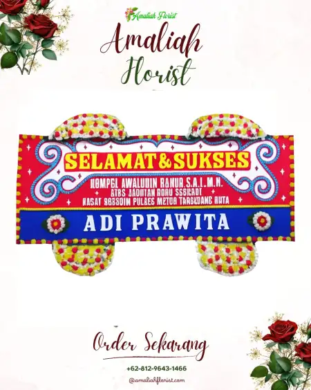Papan Bunga Ucapan Selamat Pasayangan